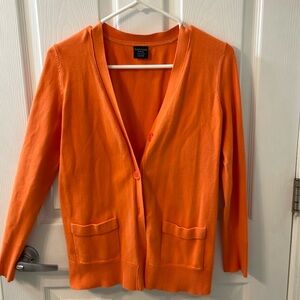 Orange medium cardigan. Faded Glory.